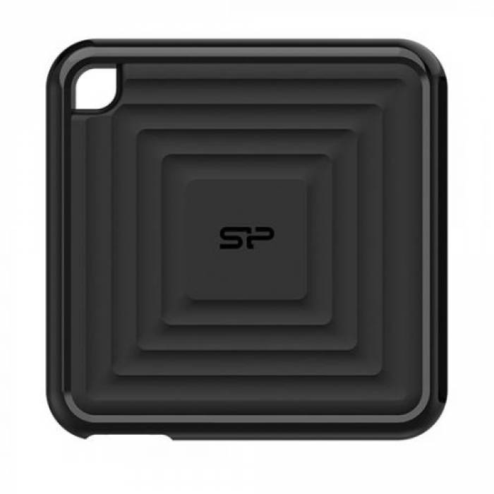 SSD Portabil Silicon Power PC60 480GB, USB 3.1, Black