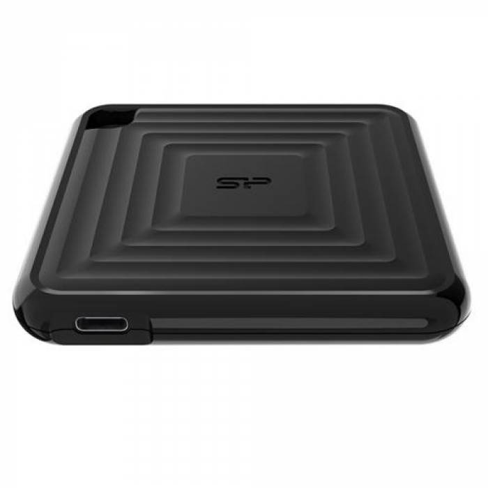 SSD Portabil Silicon Power PC60 960GB, USB 3.1, Black