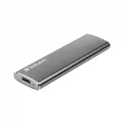 SSD portabil Verbatim Vx500, 120GB, USB 3.1, Silver