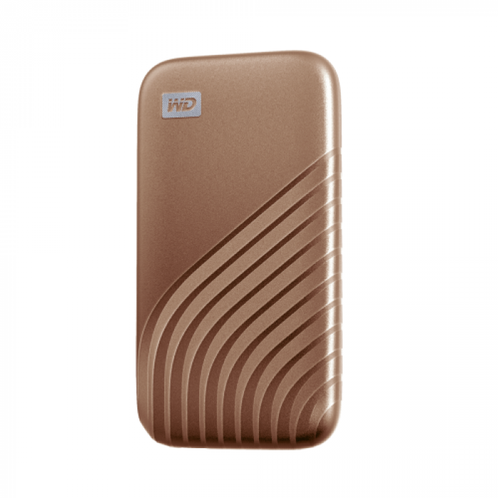 SSD portabil Western Digital 1TB, USB-C, 2.5inch, Gold