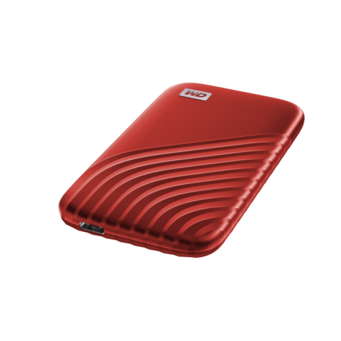 SSD portabil Western Digital 1TB, USB-C, 2.5inch, Red