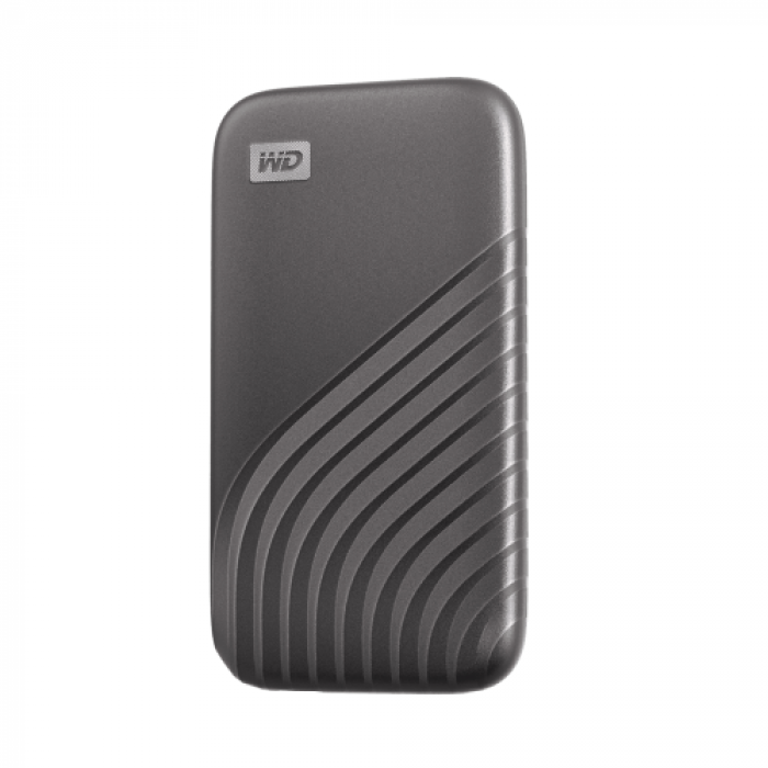 SSD portabil Western Digital 2TB, USB-C, 2.5inch, Gray