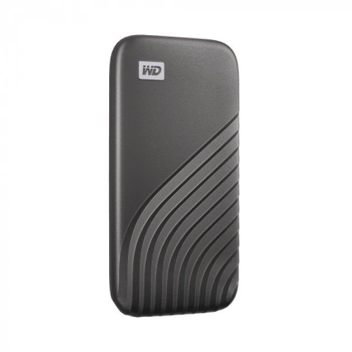 SSD portabil Western Digital 500GB, USB-C, 3.2inch, Gray