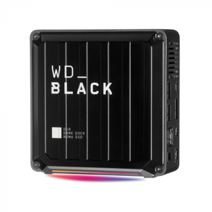 SSD portabil Western Digital Black D50 Game Dock, 2TB, USB 3.2, Black