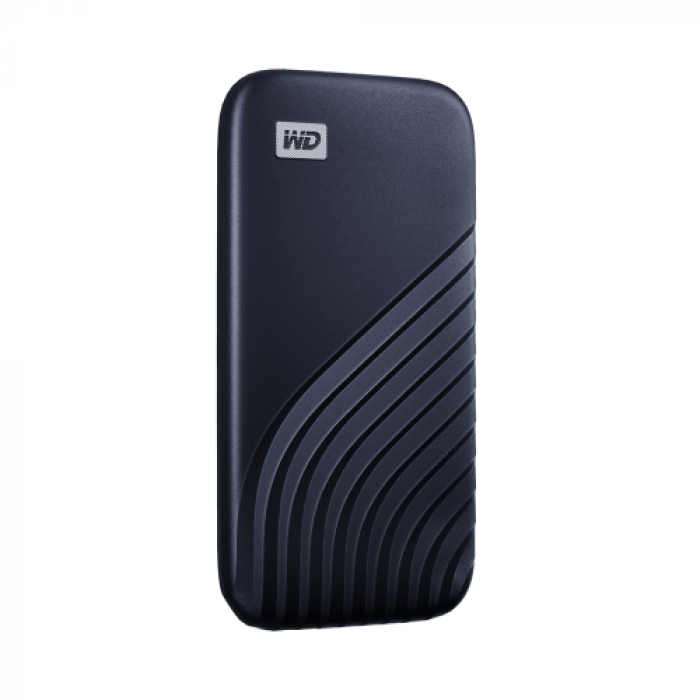 SSD portabil Western Digital My Passport, 500GB, USB-C, 2.5inch, Blue