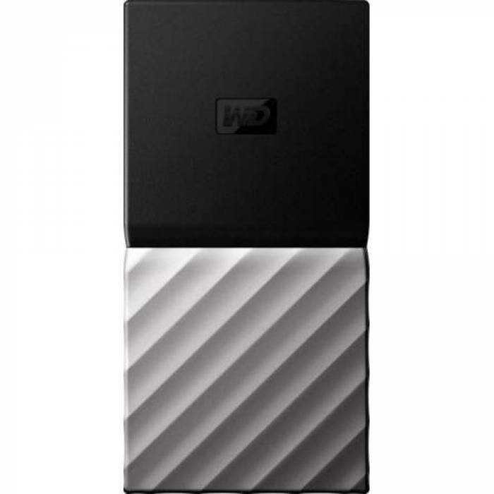SSD Portabil Western Digital My Passport 512GB, USB 3.1 Tip C, Black-Silver