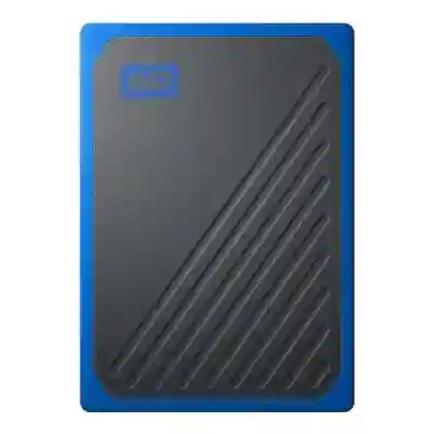 SSD portabil Western Digital My Passport GO 500GB, USB, Black-Green