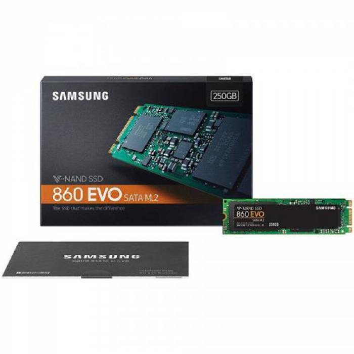 SSD Samsung 860 EVO 250GB, SATA3, M.2