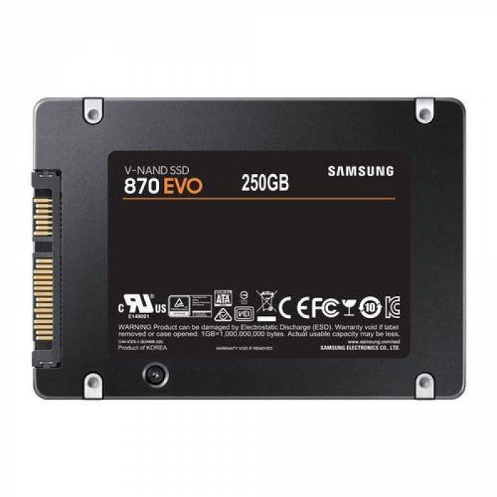 SSD Samsung 870 EVO 250GB, SATA3, 2.5inch