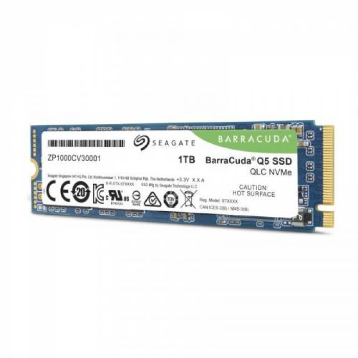 SSD Seagate BarraCuda Q5 1TB, PCI Express x4, M.2