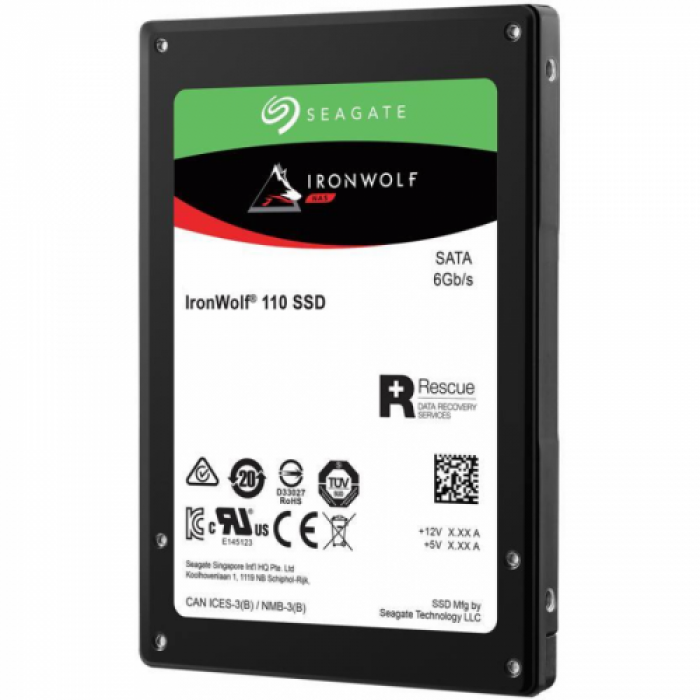 SSD Seagate IronWolf 110 3.84TB, SATA3, 2.5inch