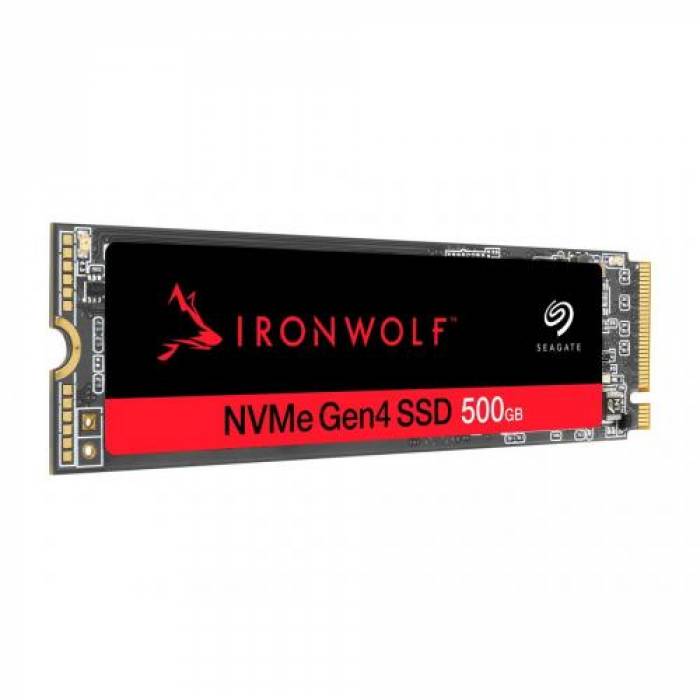 SSD Seagate Ironwolf 525 500GB, PCI Express 4.0 x4, M.2