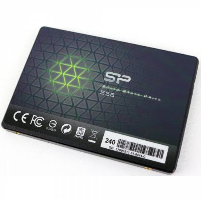 SSD Silicon Power Slim S56 Series 240GB, SATA3, 2.5inch