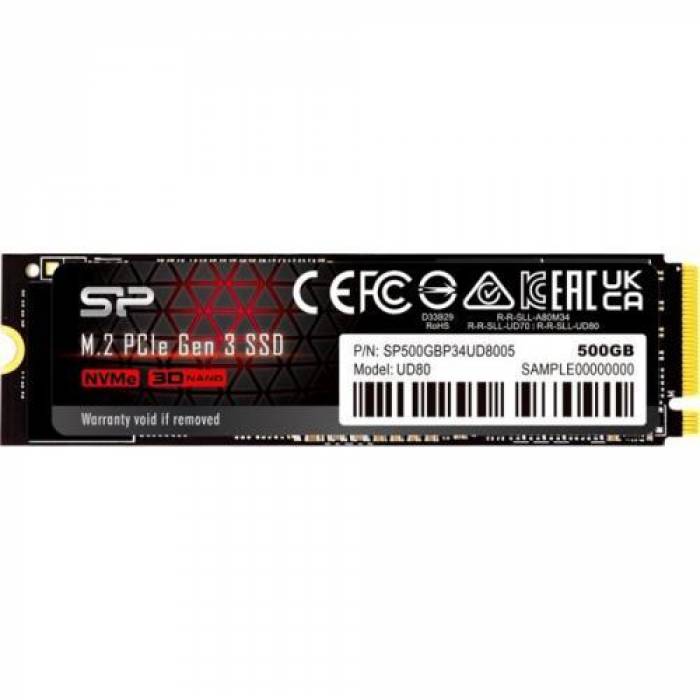 SSD Silicon Power UD80 1TB, PCI Express 3.0 x4, M.2 2280