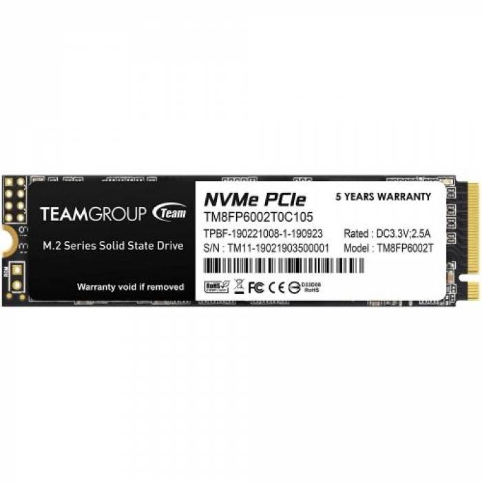 SSD TeamGoup 1TB, PCI Express 3.0 x4, M.2 SSD TeamGoup 1TB, PCI Express 3.0 x4, M.2