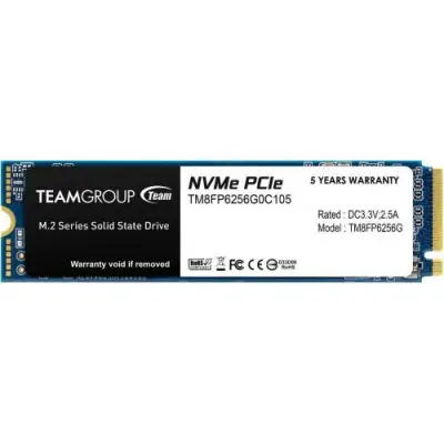 SSD TeamGroup MP33 256GB, PCIe Gen3 x4, M.2