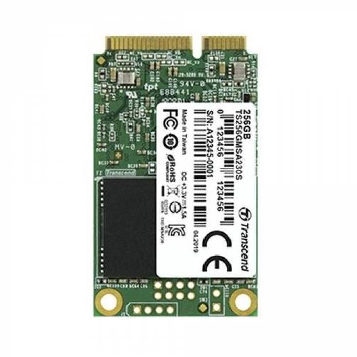 SSD Transcend 230S 256GB, SATA3, mSATA
