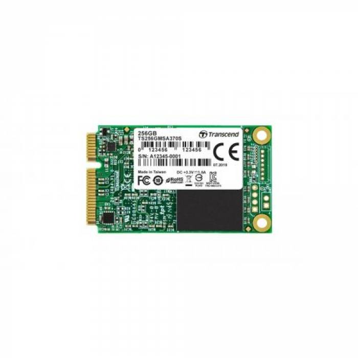 SSD Transcend 370S, 256GB, SATA3, mSATA