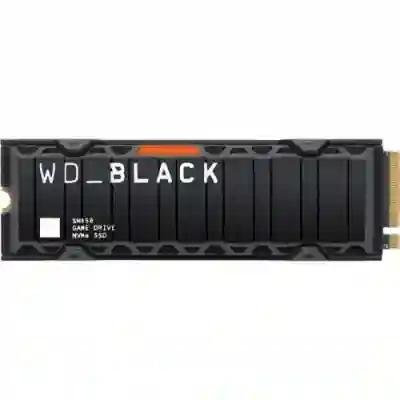 SSD Western Digital Black SN850 Heatsink 1TB, PCI Express 4.0 x4, M.2 2280, Bulk