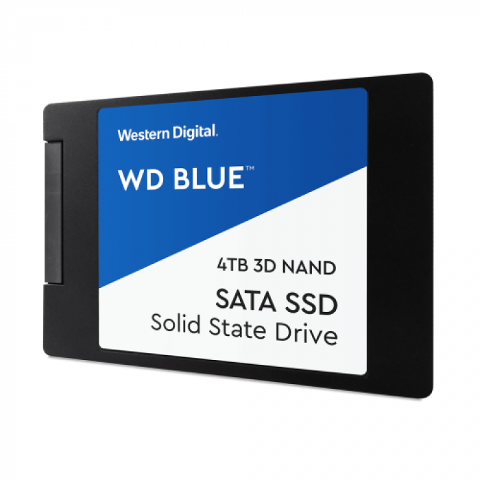 SSD Western Digital Blue 3D NAND 4TB, SATA3, 2.5inch