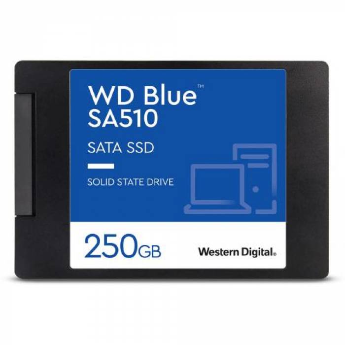 SSD Western Digital Blue SA510 250GB, SATA3, 2.5inch