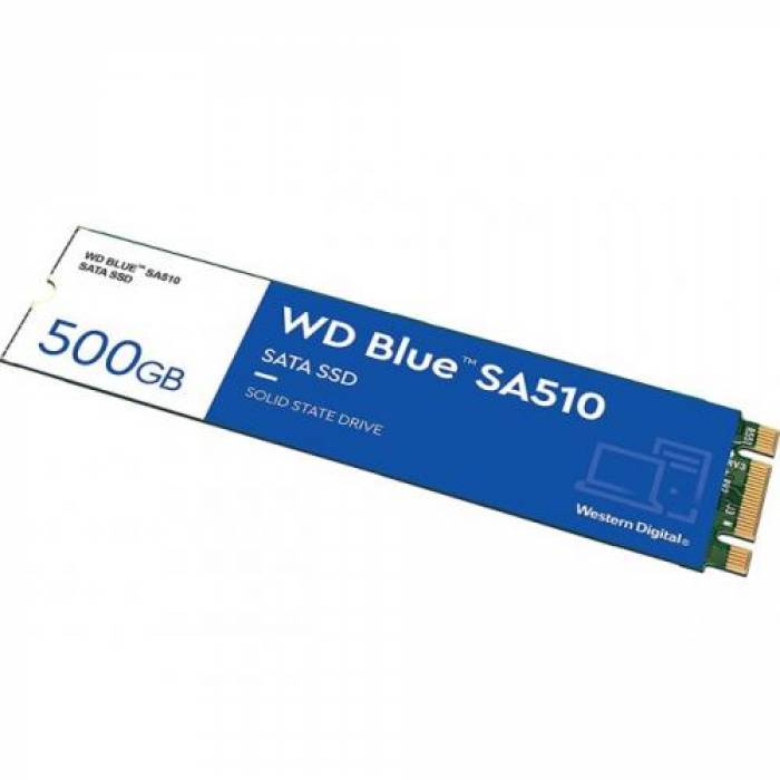 SSD Western Digital Blue SA510 500GB, SATA3, M.2