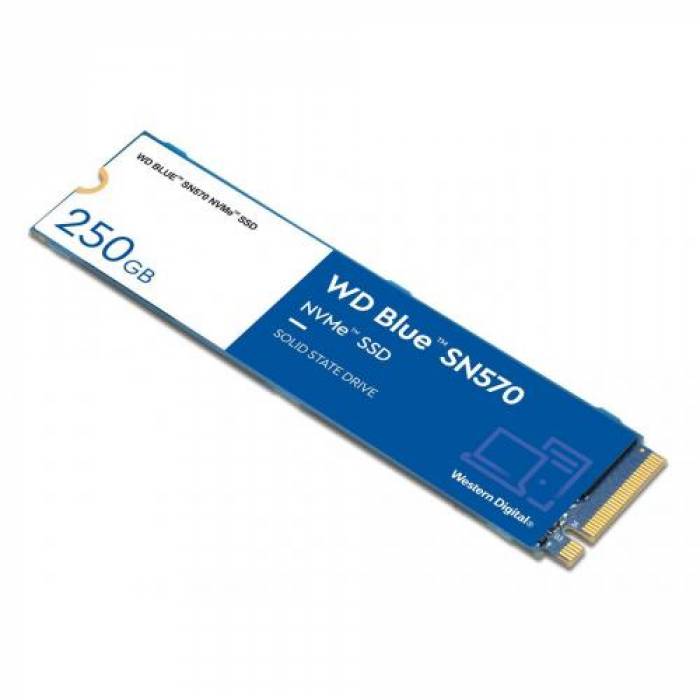 SSD Western Digital Blue SN570 250GB, PCI Express 3.0 x4, M.2