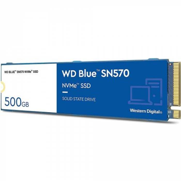 SSD Western Digital Blue SN570 500GB, PCI Express 3.0 x4, M.2