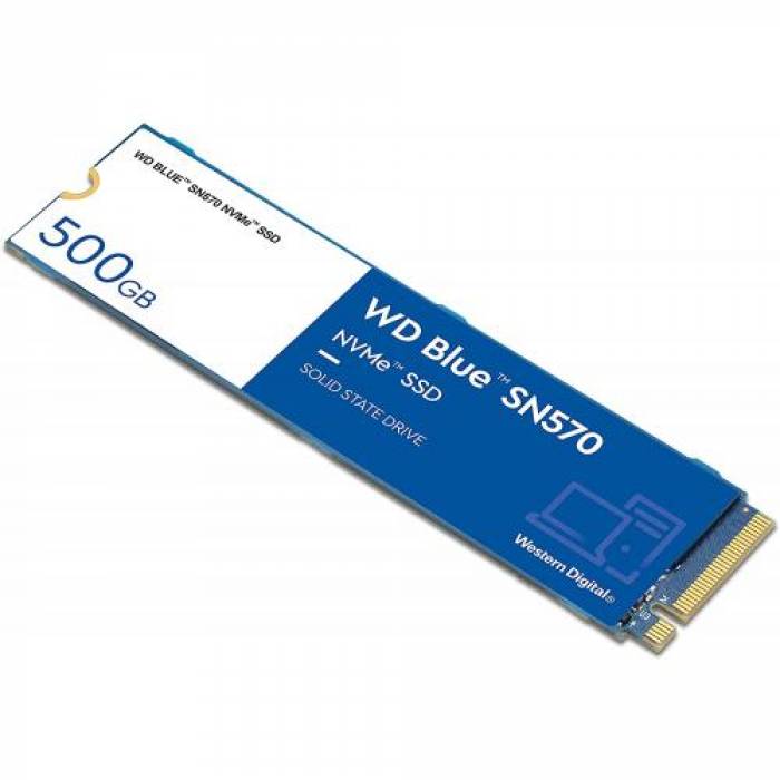 SSD Western Digital Blue SN570 500GB, PCI Express 3.0 x4, M.2