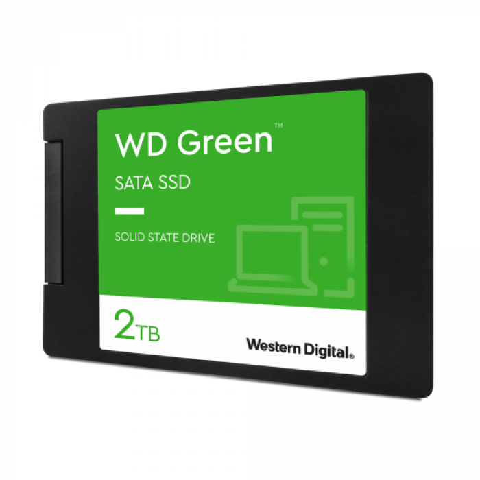 SSD Western Digital Green 2TB, SATA3, 2.5inch