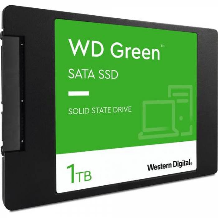 SSD Western Digital Green WDS100T3G0A, 1TB, SATA3, 2.5inch