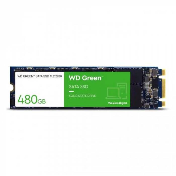 SSD Western Digital Green WDS480G3G0B 480GB, SATA3, M.2