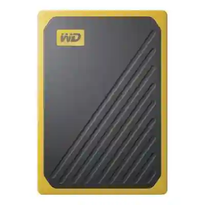 SSD Western Digital My Passport GO 1TB, USB 3.0, Black-Yellow
