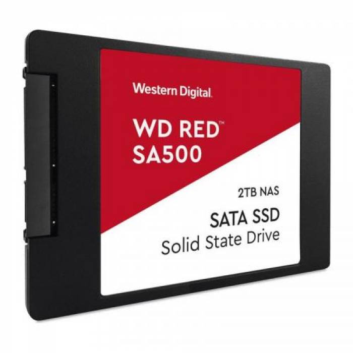 SSD Western Digital Red SA500, 2TB, SATA3, 2.5inch