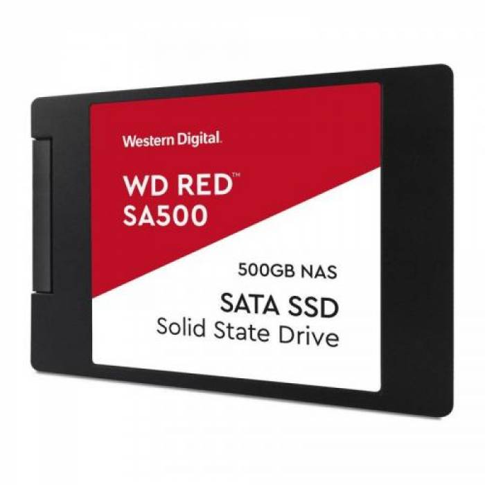 SSD Western Digital Red SA500, 500GB, SATA3, 2.5inch