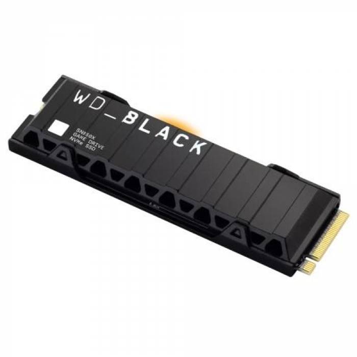 SSD Western Digital SN850X Heatsink 1TB, PCI Express 4.0 x4, M.2