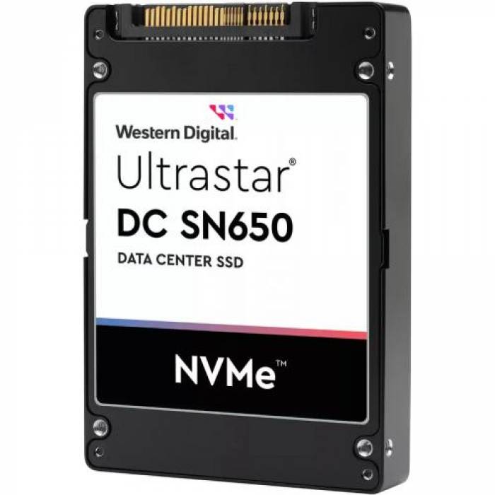 SSD Western Digital Ultrastar DC SN650, ISE, 15.36TB, U.3, 2.5inch