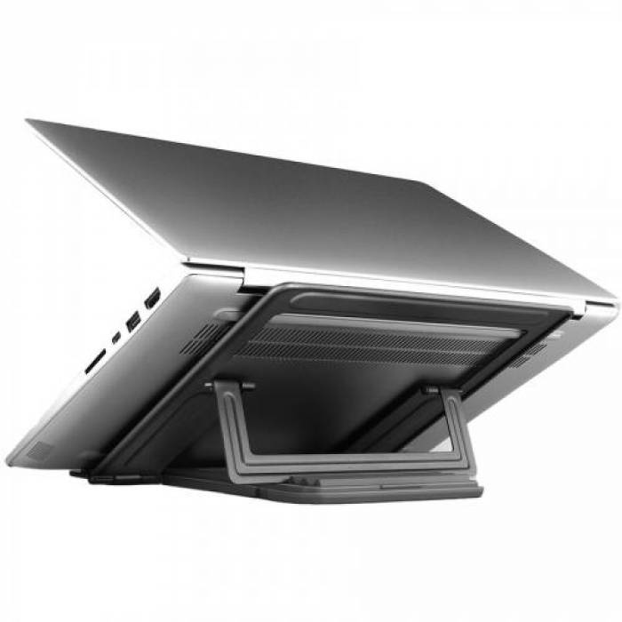 Stand Axagon STND-L pentru laptop de 10-16inch, Gray