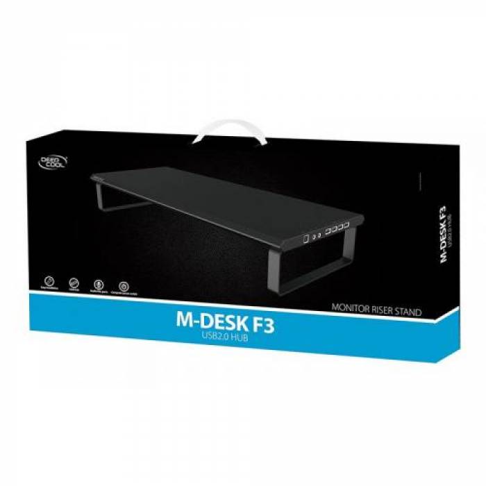 Stand Monitor Deepcool M-DESK F3, Black