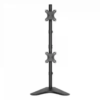 Stand monitor V7 DS1FSDS, 13-32inch, Black
