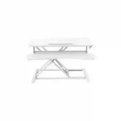 Stand monitor V7 DT2SSW, 10-32inch, White