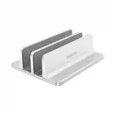 Stand vertical laptop Spacer SPS-Vertical, Silver