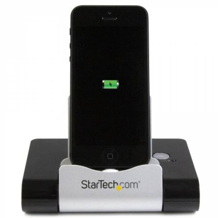 Statie de incarcare Startech ST4300U3C1, 3x USB 3.0, 4A, Black