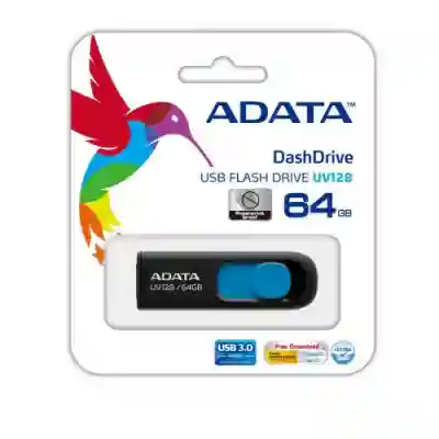 Stick Memorie A-Data UV128 64GB, USB3.0
