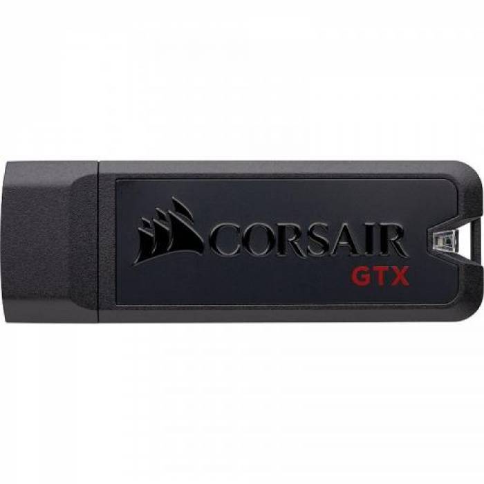 Stick memorie Corsair Voyager GTX 512GB, USB 3.1, Black