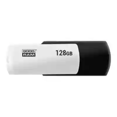 Stick memorie Goodram UCO2, 128GB, USB 2.0, Black-White