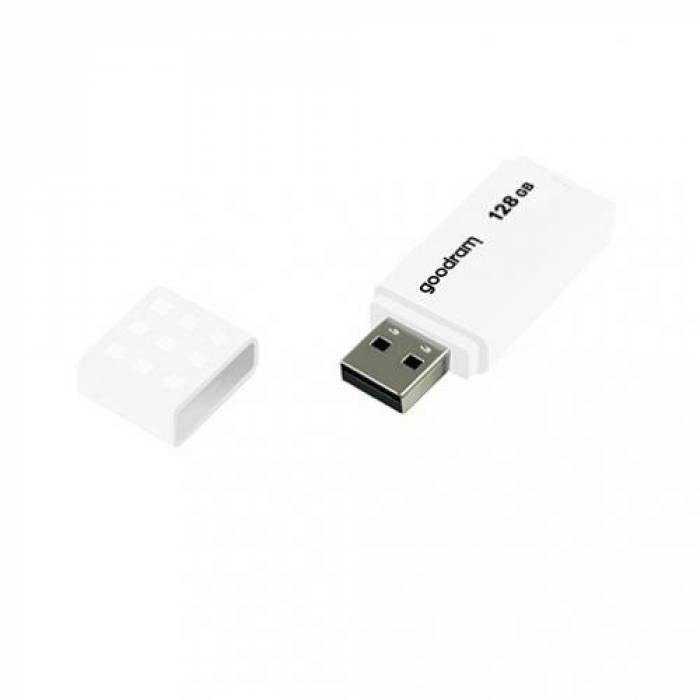 Stick memorie Goodram UME2, 128GB, USB 2.0, White