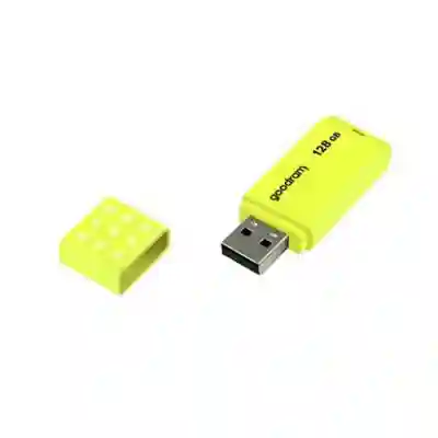 Stick memorie Goodram UME2, 128GB, USB 2.0, Yellow