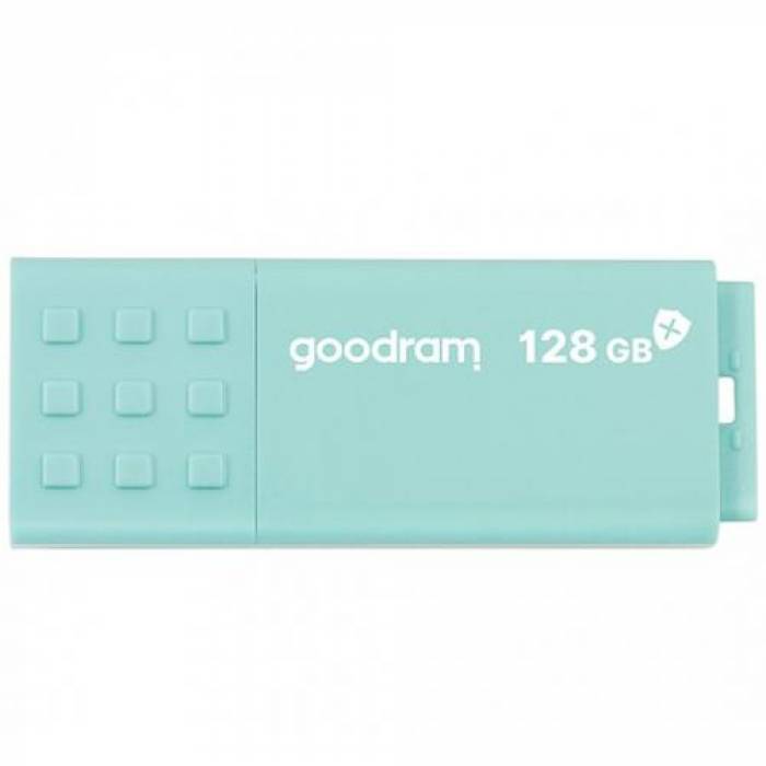 Stick memorie Goodram UME3 Care, 128GB, USB 3.0, Green