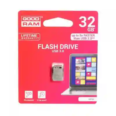 Stick memorie Goodram UPO3, 32GB, USB 3.0, Silver